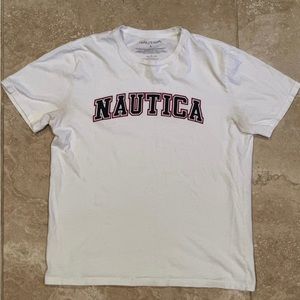Nautica white tshirt mens size small